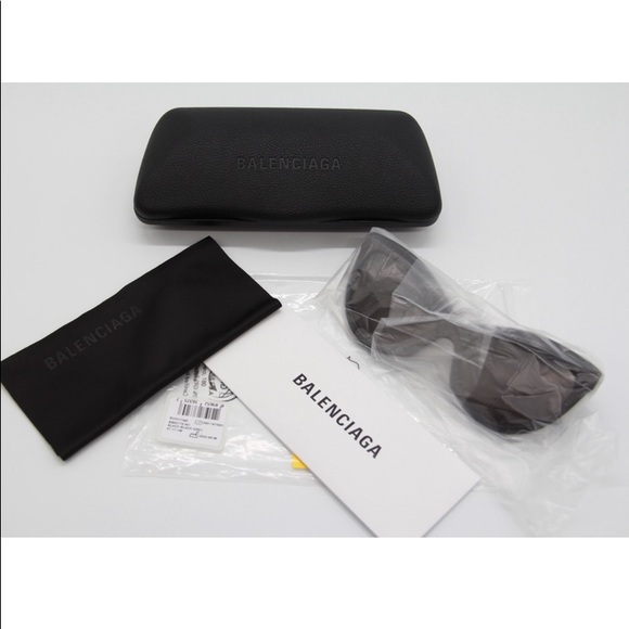 NEW BALENCIAGA SUNGLASSES BB0217S 001 CAT EYE EYEWEAR BALENCIAGA NEW COLLECTION - Picture 13 of 13